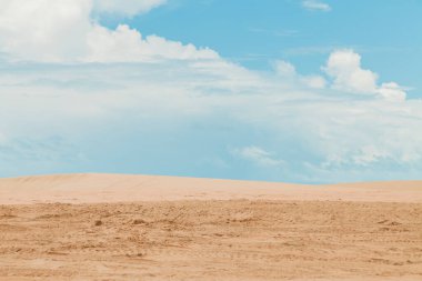 Dunas de areia em Jericoacoara Cear Brazil