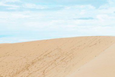 Dunas de areia em Jericoacoara Cear Brazil