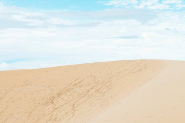 Dunas de areia em Jericoacoara Cear Brazil
