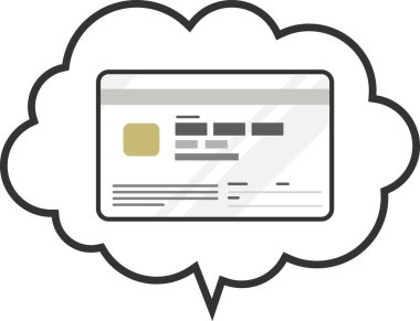 Bir konuşma balonunda yeni bir Bireysel Numara Kartı (Numaram) tasviri. 2026 yılında piyasaya sürülmesi planlanan yeni tasarıma dayanıyor. İllüstrasyon etrafında vektör şeffaftır.