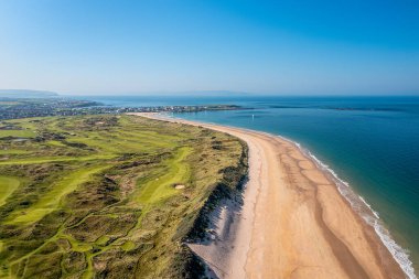 White Rocks Beach Portrush, Antrim, Kuzey İrlanda