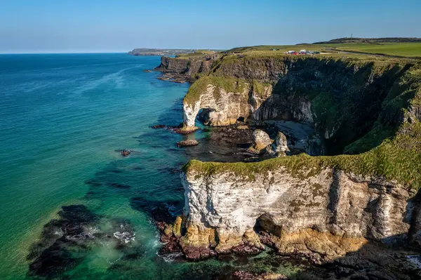 Beyaz Kayalar, Antrim, Kuzey İrlanda Birleşik Krallığı