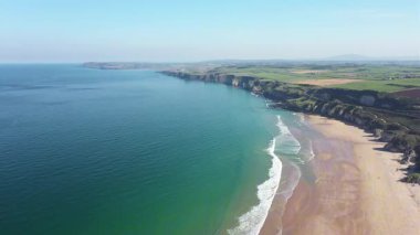 White Rocks Sahili, Antrim, Kuzey İrlanda, İngiltere