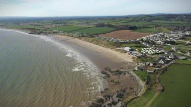 Clogherhead üzerinde hava görüntüsü, İrlanda Bölgesi