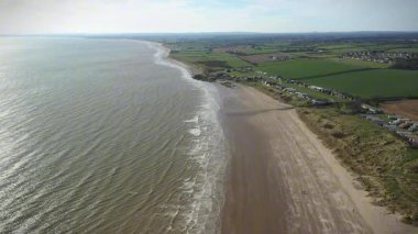 Clogherhead Beach, Louth Ireland 'dan iyi uçuşlar.