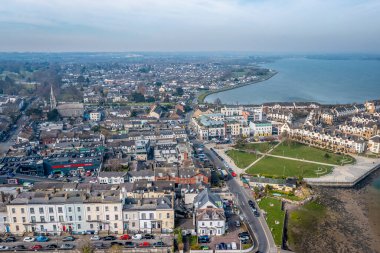 İrlanda Cumhuriyeti, Kont Dublin, Malahide Kasabası üzerinde iyi uçuşlar.