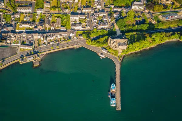 Carlingford County Louth, İrlanda Cumhuriyeti Güzel Uçuş Manzarası