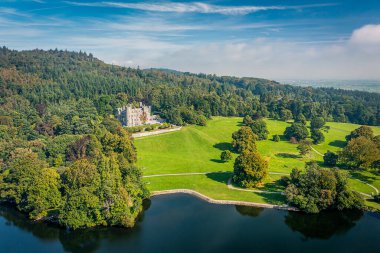 Lovely Castlewellan Orman Parkı, Mourne Dağları, Şehir Şafağı, Kuzey İrlanda