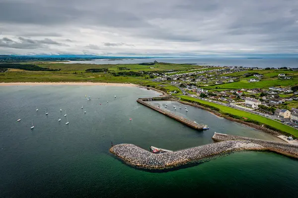Mullaghmore Sahil Hattı üzerinde güzel bir uçuş, Sligo İlçesi, İrlanda Cumhuriyeti