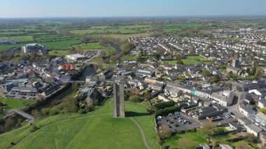 Trim Town, Meath İlçesi, İrlanda Cumhuriyeti Güzel Uçuş