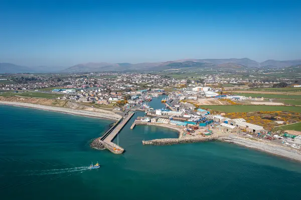 Kilkeel üzerinde Sabah Uçuşu, County Down, Kuzey İrlanda, Birleşik Krallık