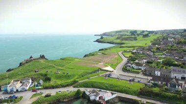 Wicklow Town, County Wicklow, İrlanda 'dan Hava Videosu