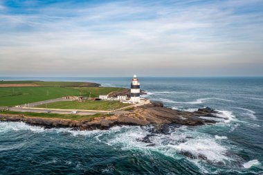 Wexford County, İrlanda Kanca Yarımadası üzerinde güzel bir uçuş.