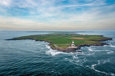 Wexford County, İrlanda Kanca Yarımadası üzerinde güzel bir uçuş.