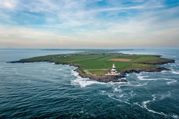 Wexford County, İrlanda Kanca Yarımadası üzerinde güzel bir uçuş.