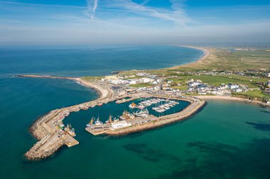 Kilmore Quay Marina üzerinden Sabah Uçuşu, Wexford County, İrlanda Cumhuriyeti
