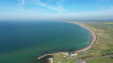 Kilmore Quay Sahil Hattı üzerindeki hava görüntüsü, Wexford, İrlanda