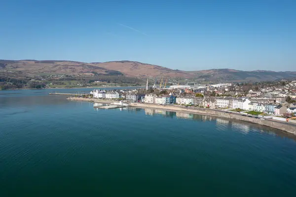 Sabah uçuşu Warrenpoint, Newry, Kuzey İrlanda, İngiltere