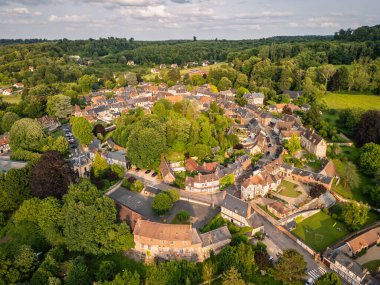 Akşam Uçuşu Lyons-la-Foret, Normandiya, Fransa