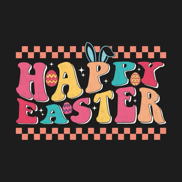 Mutlu Paskalya Tatil Tişörtü Tasarımı