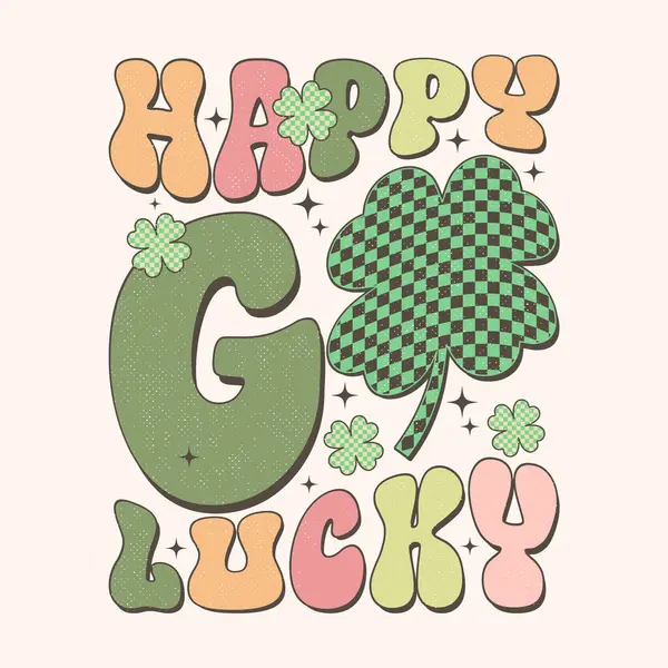 Mutlu Yıllar Şanslı Şahane Aziz Patrick Günü Tişört Tasarımı