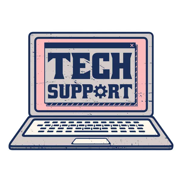 Komik IT desteği Teknik Destek T-Shirt Tasarımı