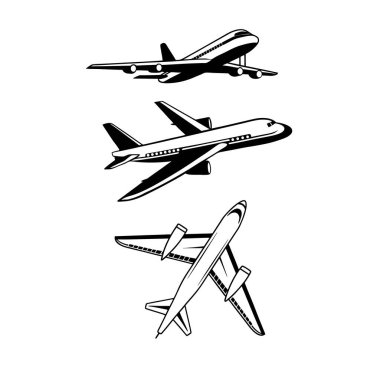 Skybound Shadows: Uçak Siluetleri Sanatı