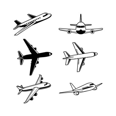 Skybound Shadows: Uçak Siluetleri Sanatı