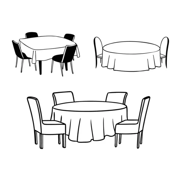 Romantik Yemek Sahneleri, Çardak Restoran Masası ve Yemek Siluetleri