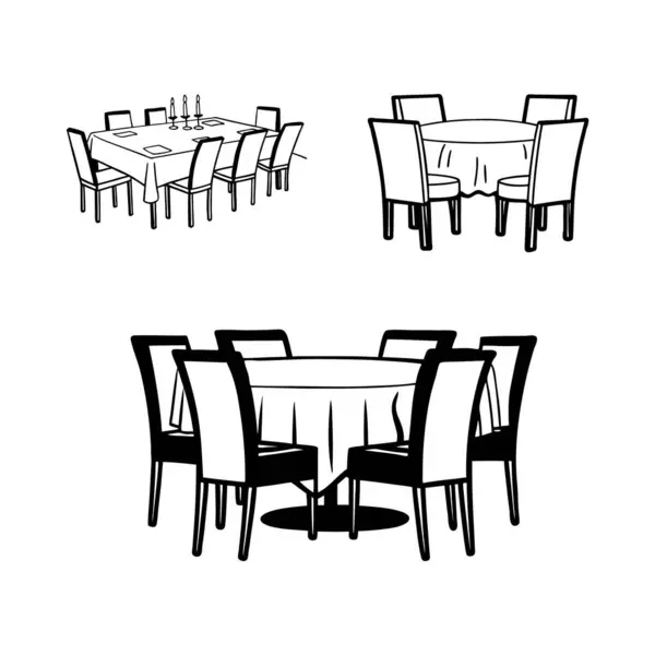 Romantik Yemek Sahneleri, Çardak Restoran Masası ve Yemek Siluetleri