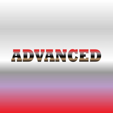 ADVANCED - Eğitim ve Eğitim İçin Cesur bir Typography Design