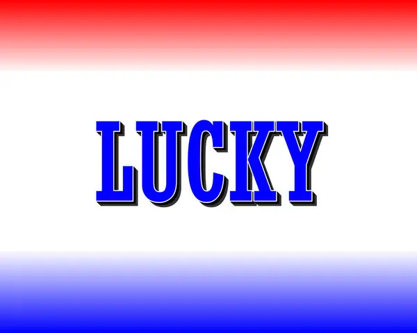 Şanslı A Kalın ve Canlı Tipografi Tasarımı