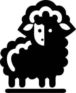 Bu siyah ve beyaz simgelerde çeşitli İslami bayram simgeleri ve temalar yer alıyor