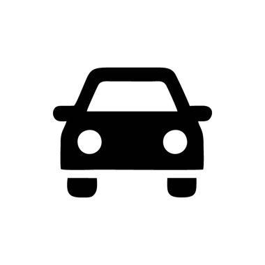 Basit bir siyah siluet.