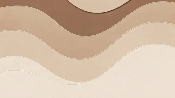 Bu soyut sanat eserlerinde bej, krem ve sıcak kahverengi tonun hakim olduğu yumuşak ve doğal renk paletinde katmanlı, dalgalı şekiller serisi bulunur.