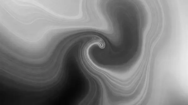 pürüzsüz, dalgalı kıvrımları olan soyut siyah-beyaz dokular.