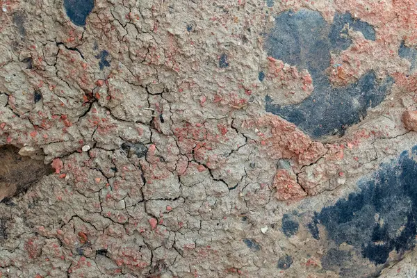 Gerçek Fotoğraflar: Kalın Çamurla Kaplanmış Lastik Doku