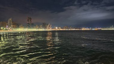 Barselona şehrinin manzarası