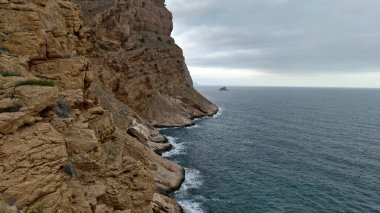 Dağların güzel manzarası