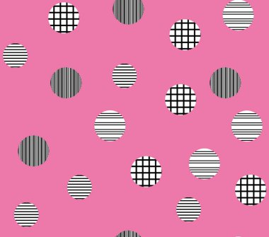 Soyut dalgalı çizgi tasarımı arkaplan pankartı. Pembe ve turuncu renkte vektör geometrik kusursuz sınır elementi