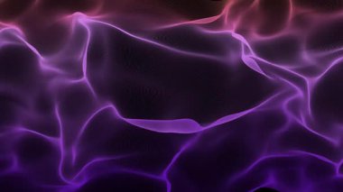 Yaratıcı Tasarım için Fraktal Dalgalı Arkaplan Eğrileri ve Dijital Akış Desenleri