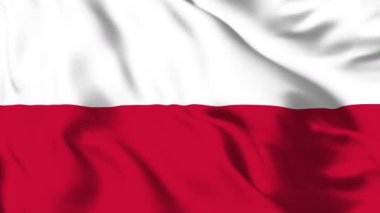 Polonya Bayrağı 4K Hareketdeki Zamansız Vatanseverlik