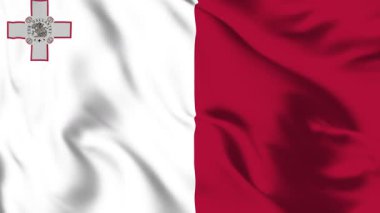 Malta Bayrağı George 'un 4K Animasyon Haçı