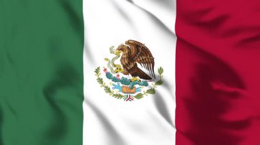 Meksika Bayrağı 4K Ulusal Hareket Gururu