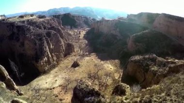 Çin 'in Loess Platosu' nun hava fotoğrafçılığı