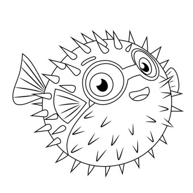 Zeytin yeşili gövdeli ve yüzgeçli bir onluk balığın ayrıntılı çizimi. Eğitimsel malzemeler, balıkçılık rehberleri ya da su temalı tasarımlar için harika..