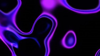 soyut dijital fraktal tasarım döngüsü canlandırıldı