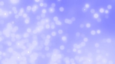 sönmüş mor, beyaz bokeh ışıkları arkaplan döngüsü canlandırıldı