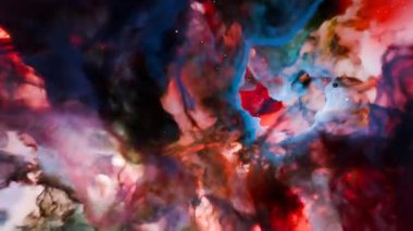 Soyut fraktal arkaplan. yaratıcı sanat döngüsü animasyonu