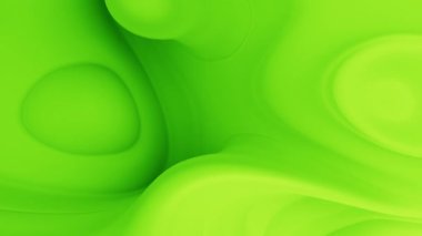 yeşil sıvı modern soyut arkaplan döngüsü canlandırıldı